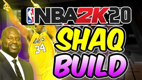 New Best Shaq Build In Nba K Dominate The Paint Youtube