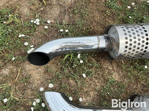 Truck Tractor Chrome Exhaust Stacks Bigiron Auctions