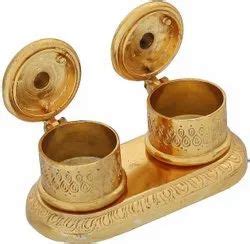 Brass Kumkum Box For Home At Rs 400 Set In Sohna ID 22621574430