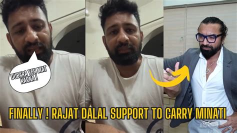 Rajat Dalal Give Warning To Ajaz Khan And He Support To Carry Minati