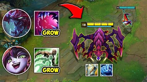 We Tried To Create The Biggest Cho Gath Of All Time Size Items Lulu