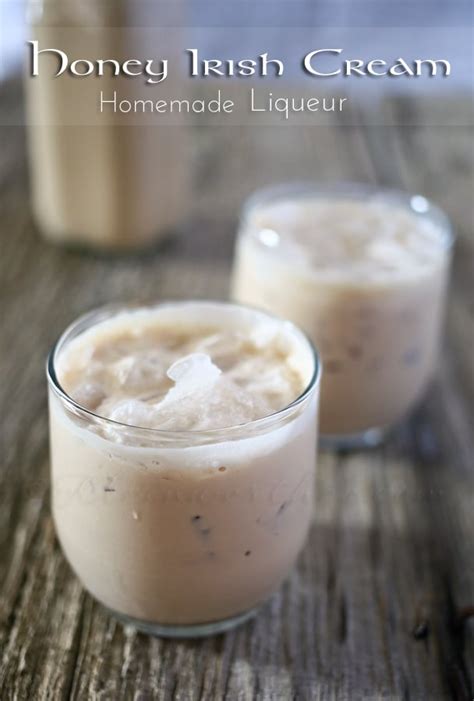 Honey Irish Cream Homemade Liqueur Yummi Haus