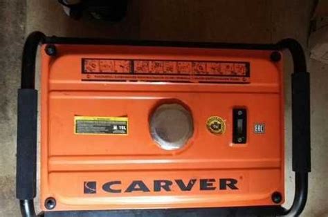 Бензиновый генератор carver PPG-3900 LT-170F купить | Ремонт и ...