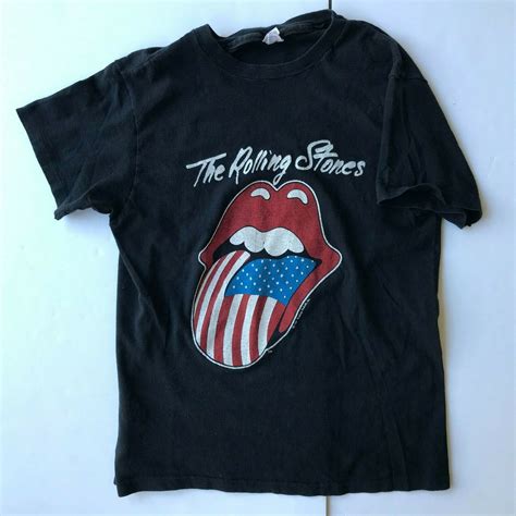 Rolling Stones 1981 North American Tour Concert T Shi Gem