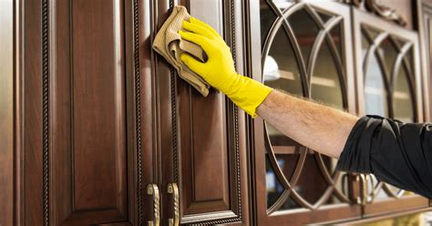 How To Clean Sticky Grease Off Wood Kitchen Cabinets Resnooze