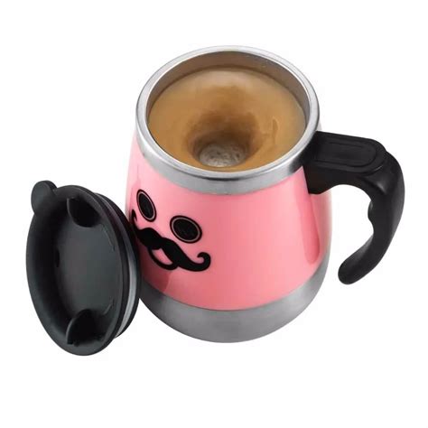 Automatic Electric Self Stirring Mug Mixer Coffee Mixing Drinking Cup