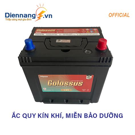 SMF 75D23L 12V 65Ah Colossus, Ắc Quy Hàn Chất Lượng Cao