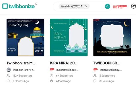 Tema Isra Mi Raj 2023 Lengkap Dengan Link Twibbon Isra Miraj Dan