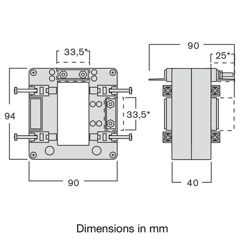 IME TASL TAS65 Solid Core Single Phase Measuring Current Transformer