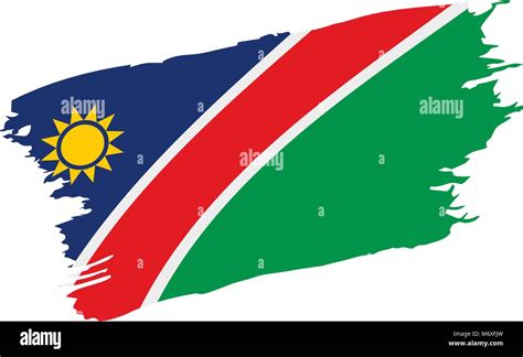 Namibia Flag Vector Illustration Stock Vector Image And Art Alamy