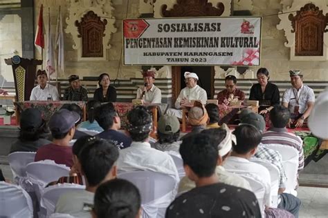 Kemiskinan Kultural Penghalang Wujudkan Nol Kemiskinan Di Karangasem