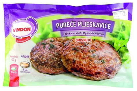 Pure I Evap I I Ili Pure E Pljeskavice G Vindon Vindija Akcija