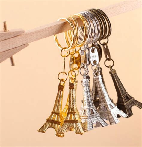 Pc Torre Eiffel Tower Keychain Key Souvenirs Paris Tower Eiffel