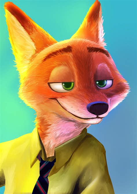 Nick Wilde by alysantwanet on DeviantArt