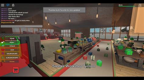 Roblox Santa S Workshop Tycoon GamePlay YouTube