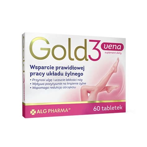 Gold Vena Caps Alg Pharma Cena Dawkowanie Opinie Sklep