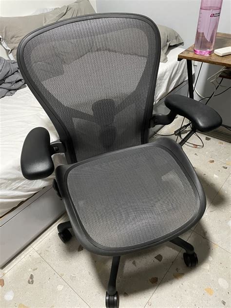 Herman Miller Remastered Aeron Ergonomic Chair Fully Loaded Version