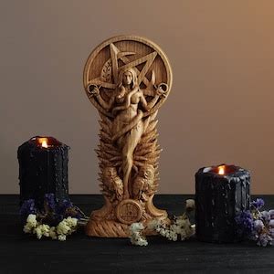 Lilith Statue Lilith Ishtar Inanna Feminine Wisdom Pagan Paganism God Altar Sculpture Lilith ...