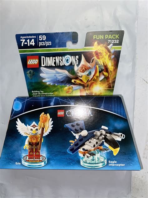 Lego Dimensions 71232 Legends Of Chima Eris And Eagle Interceptor Free