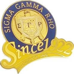 Sigma Gamma Rho Signature Poodle Iron On Patch Royal Blue