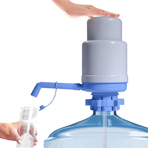 Buy 5 Gallon Water Dispenser - Manual Water Dispenser for 5 Gallon Bottle Non Drips, Easy Hand ...