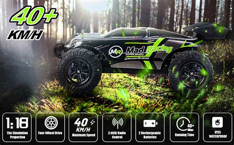 Fast Off Road Remote Control Car 40KM H High Speed RC MonsterTruck 1