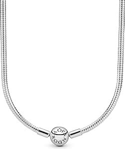 Amazon Pandora Iconic Snake Chain Charm Necklace Hv