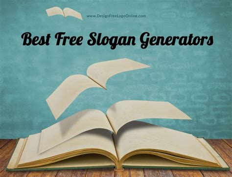 2024 Best Free Slogan Generators - Catchy Company Slogans | Slogan ...