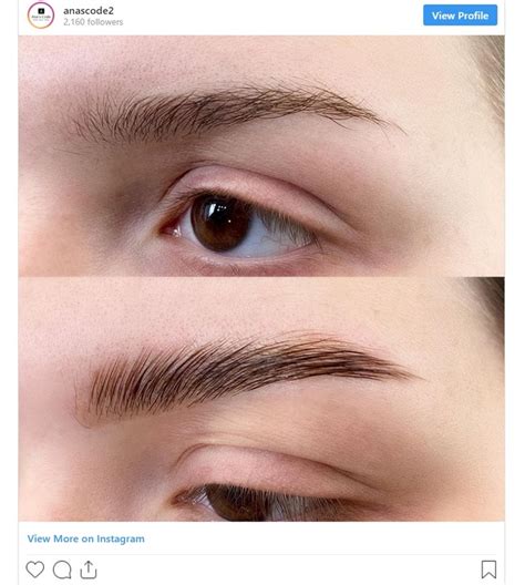 Brow Lamination Before And After All You Need To Know