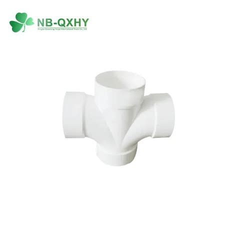 Upvc Pvc Dwv Drainage Fittings Astm D2665 45 90 Degree Elbow Pvc