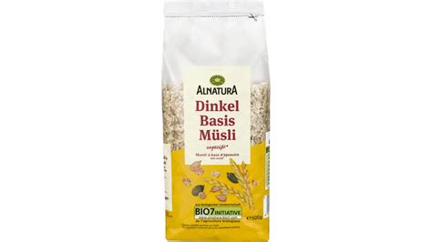 Alnatura Bio Dinkel Basis Müsli online bestellen MÜLLER