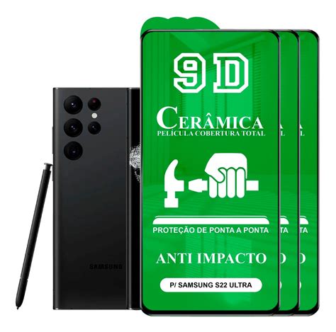 Kit X Pel Cula D Cer Mica P Samsung Galaxy S Ultra Mercadolivre