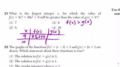 Algebra Regents With Answers Cracking The Code Unveiling Th