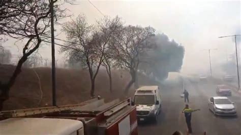 Persiste Incendio En El Vaso Regulador El Cristo En Naucalpan Grupo