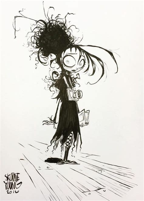 Lydia From Beetlejuice By Skottie Young Tim Burton Fanart Tim