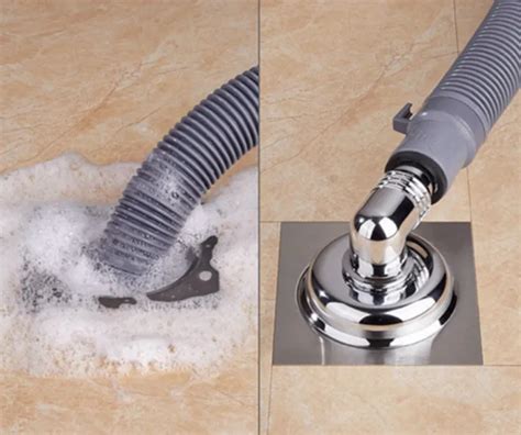 Washing Machine Sewer Drain Pipe Floor Drain Special Joint Two In One