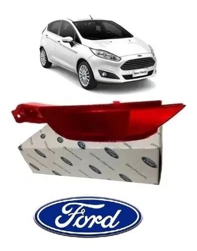 Refletor Esq Parachoque Traseiro New Fiesta Hatch Original Frete Gr Tis