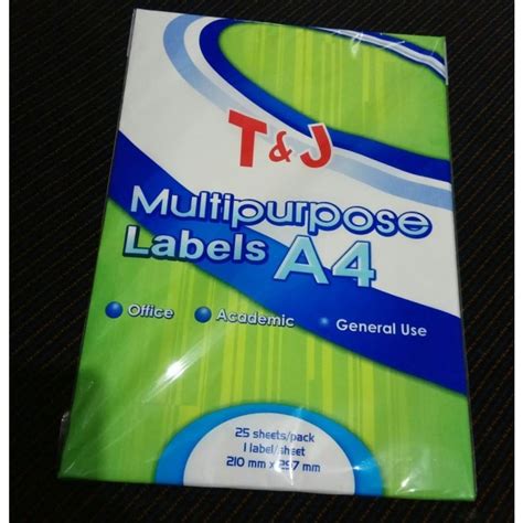 Jual Label Stiker A Tom Jerry Multipurpose Label A Isi Lembar