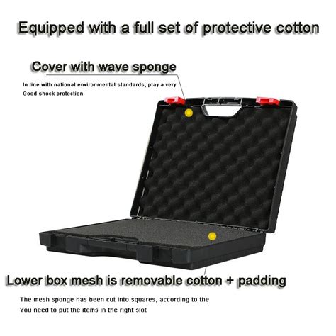 Sponge Mallette Outils Portable En Plastique Valise De