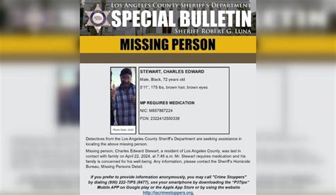 Los Angeles County Sheriffs Department Seeks Publics Help In