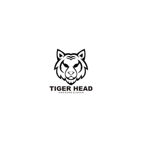 Free Vector Tiger Head Logo Mascot E Sport