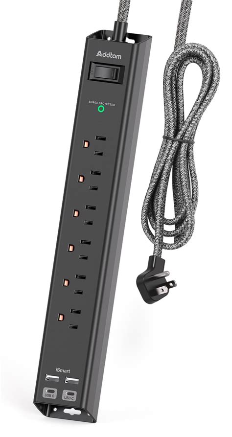 Snapklik Surge Protector Power Strip Extension Cord