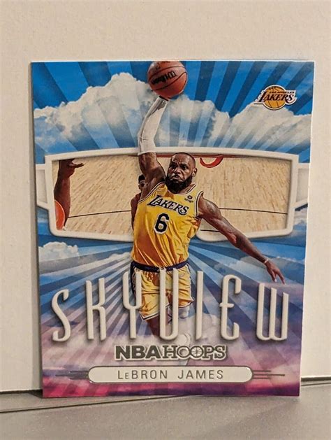 2022 23 Panini NBA Hoops Skyview 1 LeBron James For Sale Online EBay