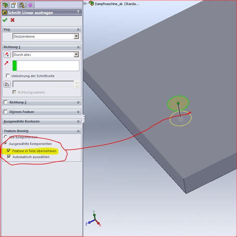 In Kontext Features in Teil einfügen DS SolidWorks SolidWorks Foren