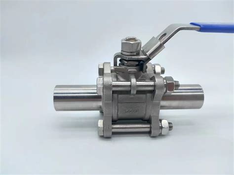 Pc Sanitary Food Stainless Steel Cf Cf M Wog Butt Weld Ball Valve