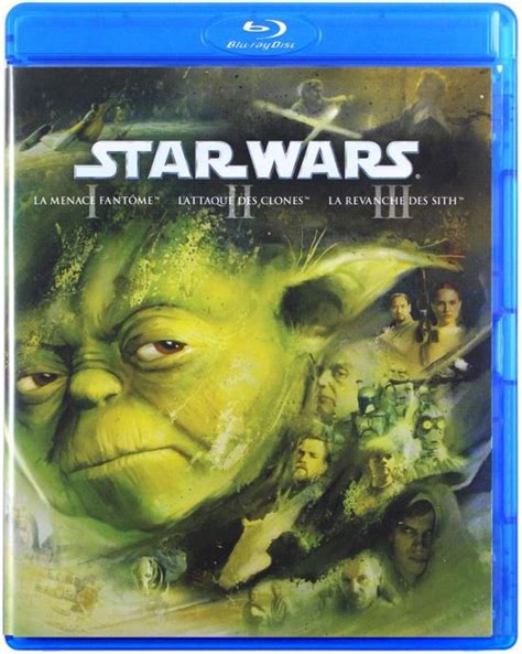 Star Wars Prequel Trilogy [3xblu Ray] Blu Ray Danai Gurira Dvds