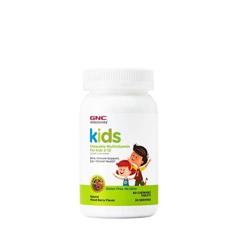 Kids Multivitamine 60 Tablete Masticabile Gnc Drmax Farmacie