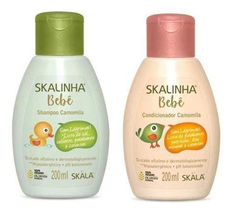 Shampoo E Condicionador Camomila Skalinha Beb Ml Skala Expert