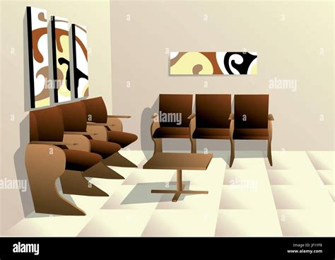 Waiting Room Station Stock Vector Images Alamy