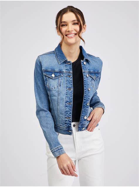 Blaue Damen Jeansjacke ORSAY Orsay At Der Offizielle E Shop Der